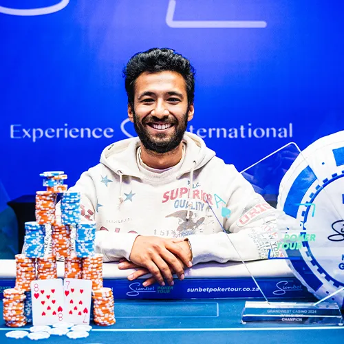 Artboard 1GW 2024 winn SunBet Poker Tour Main Event Winner - Giovanni Zanette